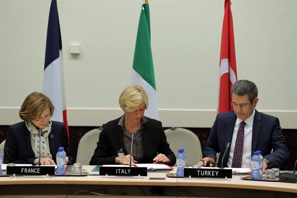 Turkey, France and Italy sign an agreement on air defense