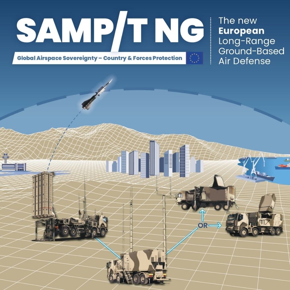 Eurosam is promoting its new SAMP/T NG system in Dubai Air Show (14 to 18th November)